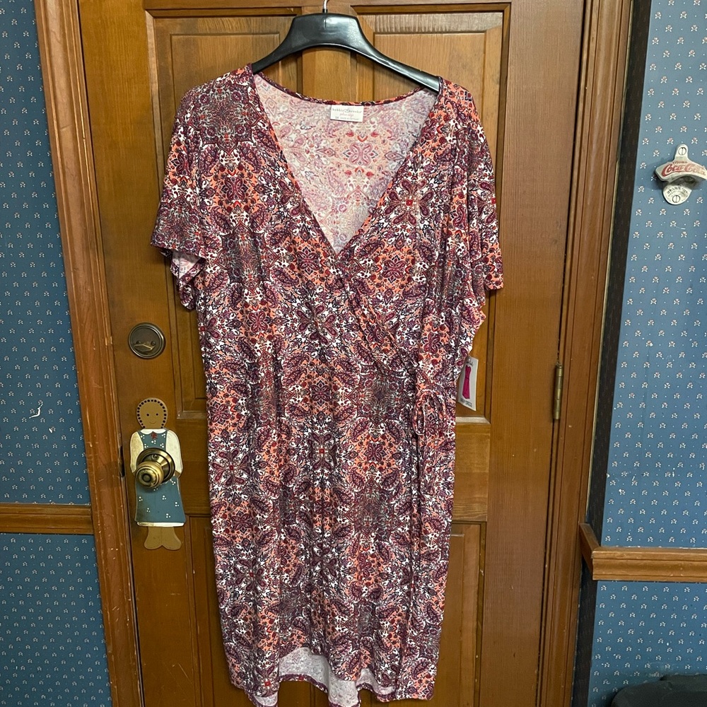 EUC Short sleeve dress. Size 3X